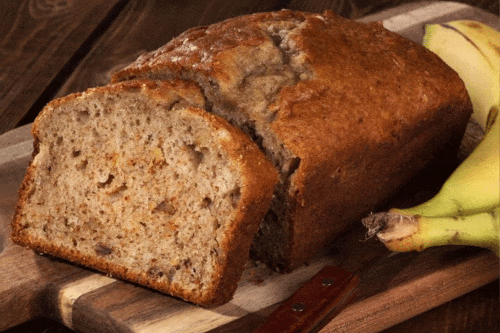 easy banana bread recipe without baking soda